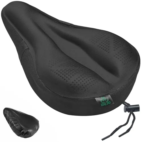 Zacro Bike Seat Cushion Review: Gel Bike Seat Cover image 9
