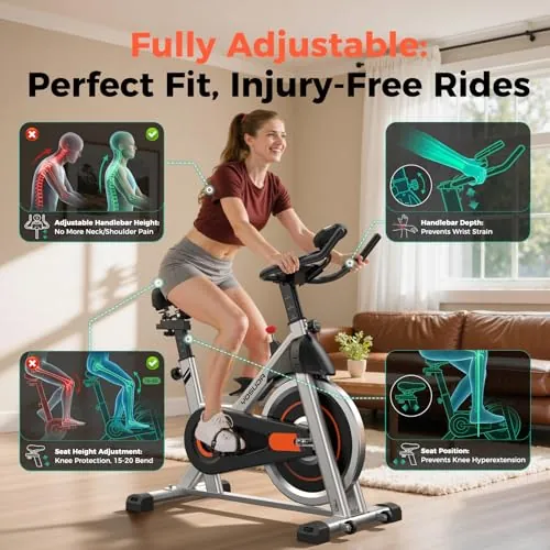 YOSUDA Exercise Bike Review: Home Indoor Cycling Bike image 3