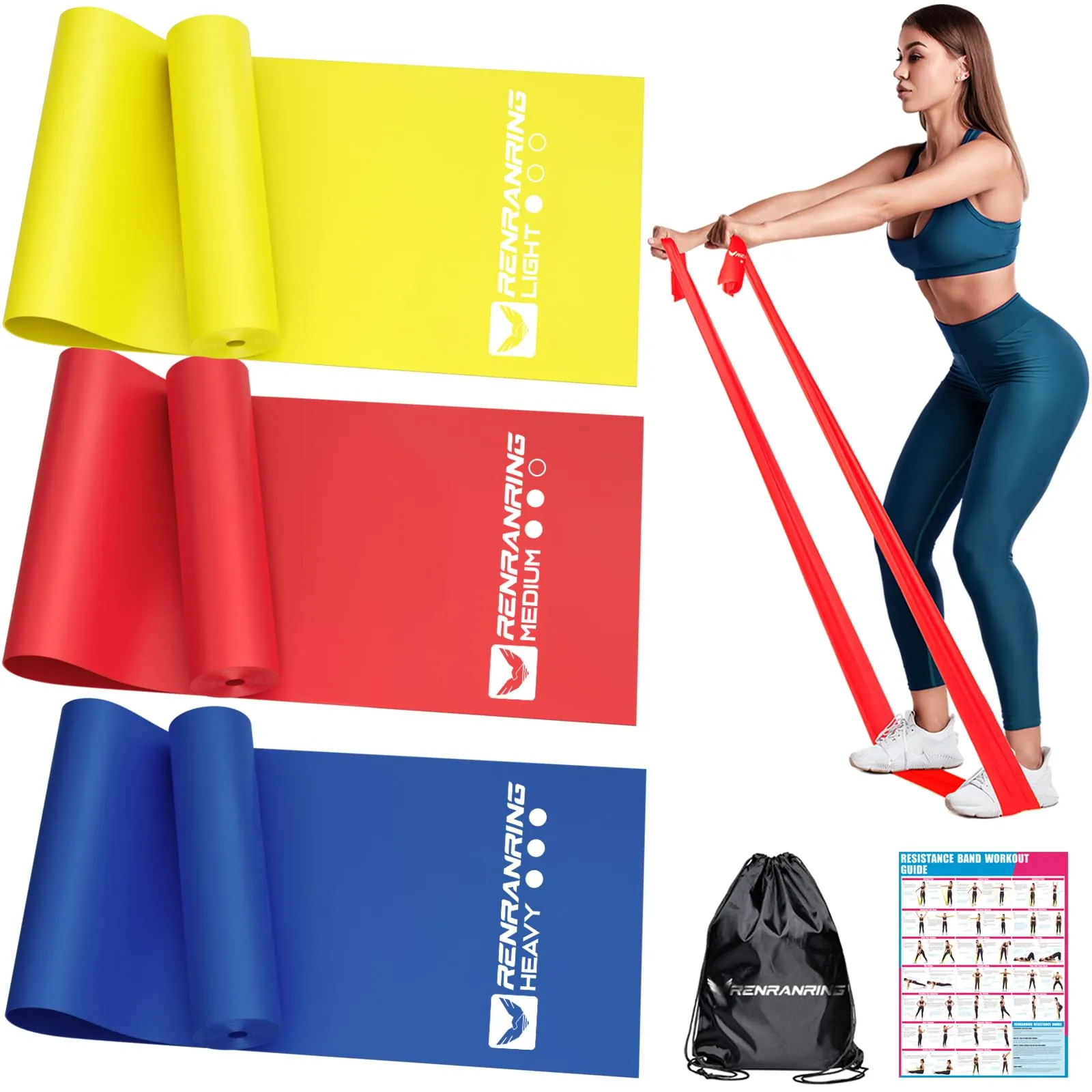 RENRANRING Resistance Bands Review: PT & Home Workout Set image 8