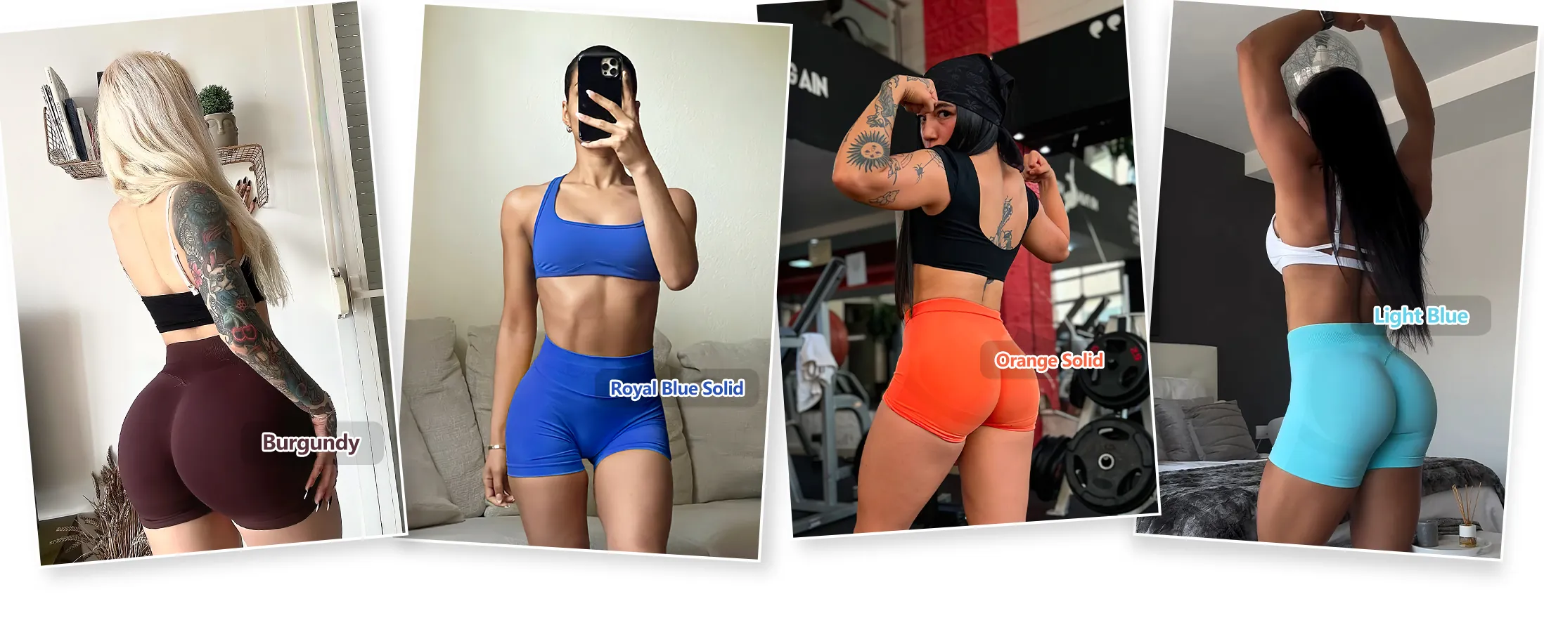 YEOREO High Waist Seamless Workout Shorts Review image 9