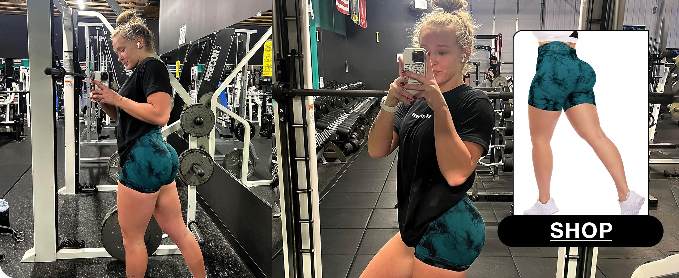 YEOREO High Waist Workout Shorts Review image 9