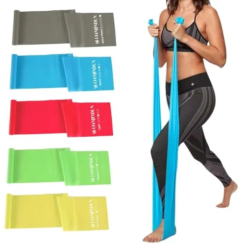 Lianjindun Resistance Bands Review: Pilates Band Set