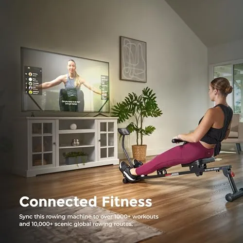 Sunny Health & Fitness Compact Rowing Machine Review image 3