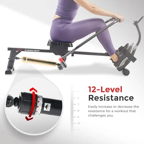 Sunny Health & Fitness Smart Compact 360 Rower Review image 6