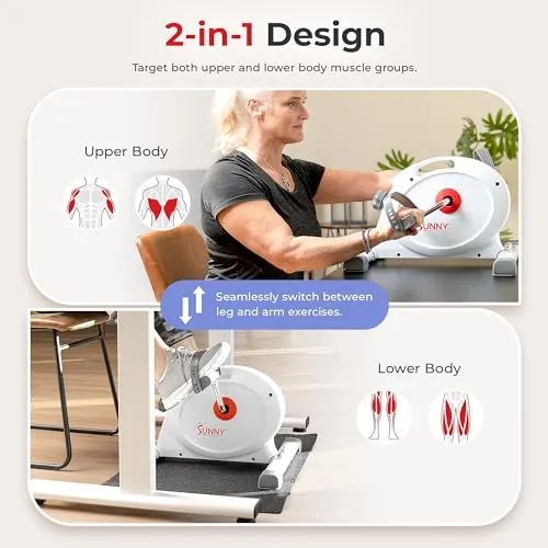 Sunny Health & Fitness Under-Desk Bike Review image 2