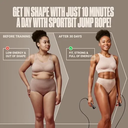 SPORTBIT Adjustable Jump Rope Review: Cardio Speed Rope image 3