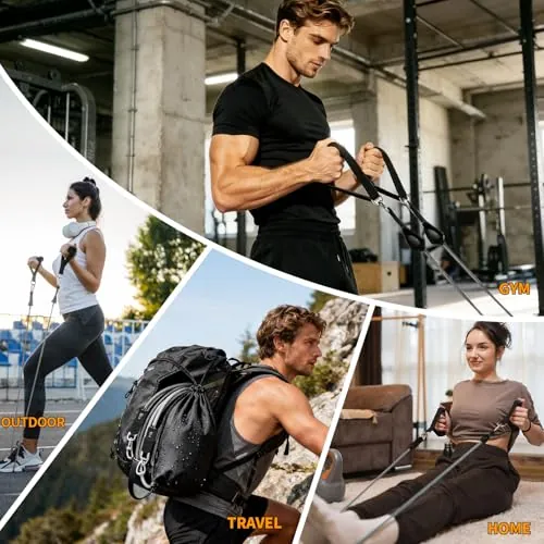 WHATAFIT Resistance Bands Set Review: Home Strength Training image 2
