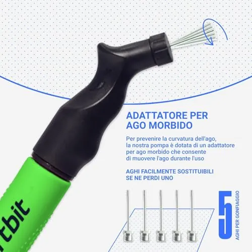 SPORTBIT Ball Pump Review: Manual Sports Ball Inflator image 2