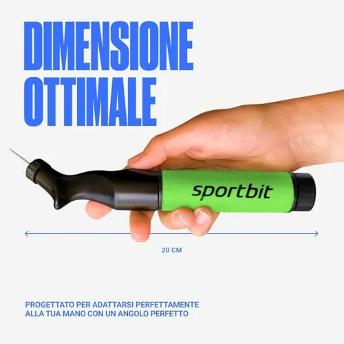 SPORTBIT Ball Pump Review: Manual Sports Ball Inflator image 4