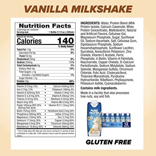 Pure Protein Vanilla Protein Shake Review image 2