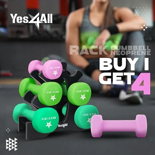 Yes4All Neoprene Dumbbell Review: Home Gym Hand Weights image 6