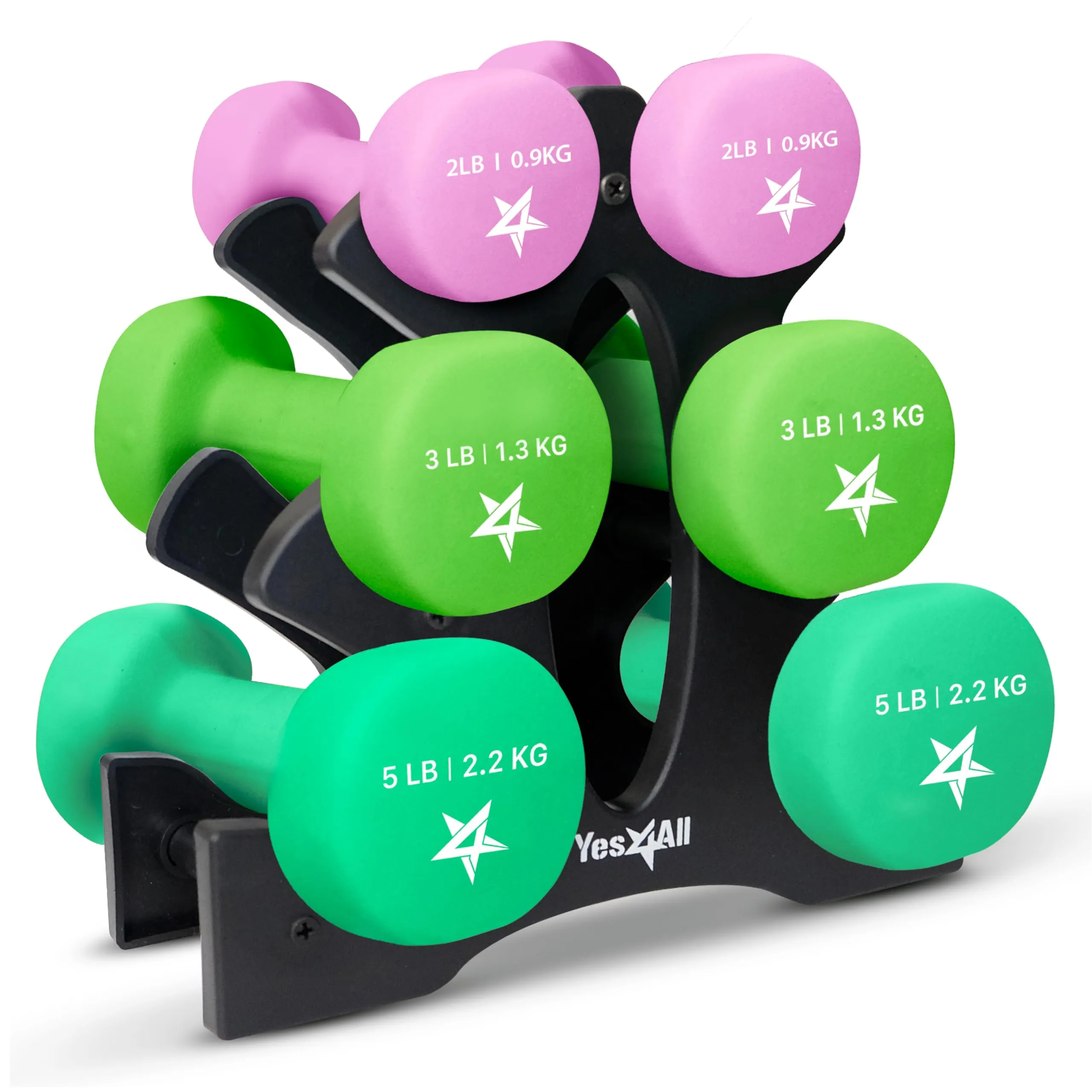 Yes4All Neoprene Dumbbell Review: Home Gym Hand Weights image 8