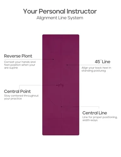 Heathyoga Yoga Mat Review: TPE Pilates Exercise Mat image 2