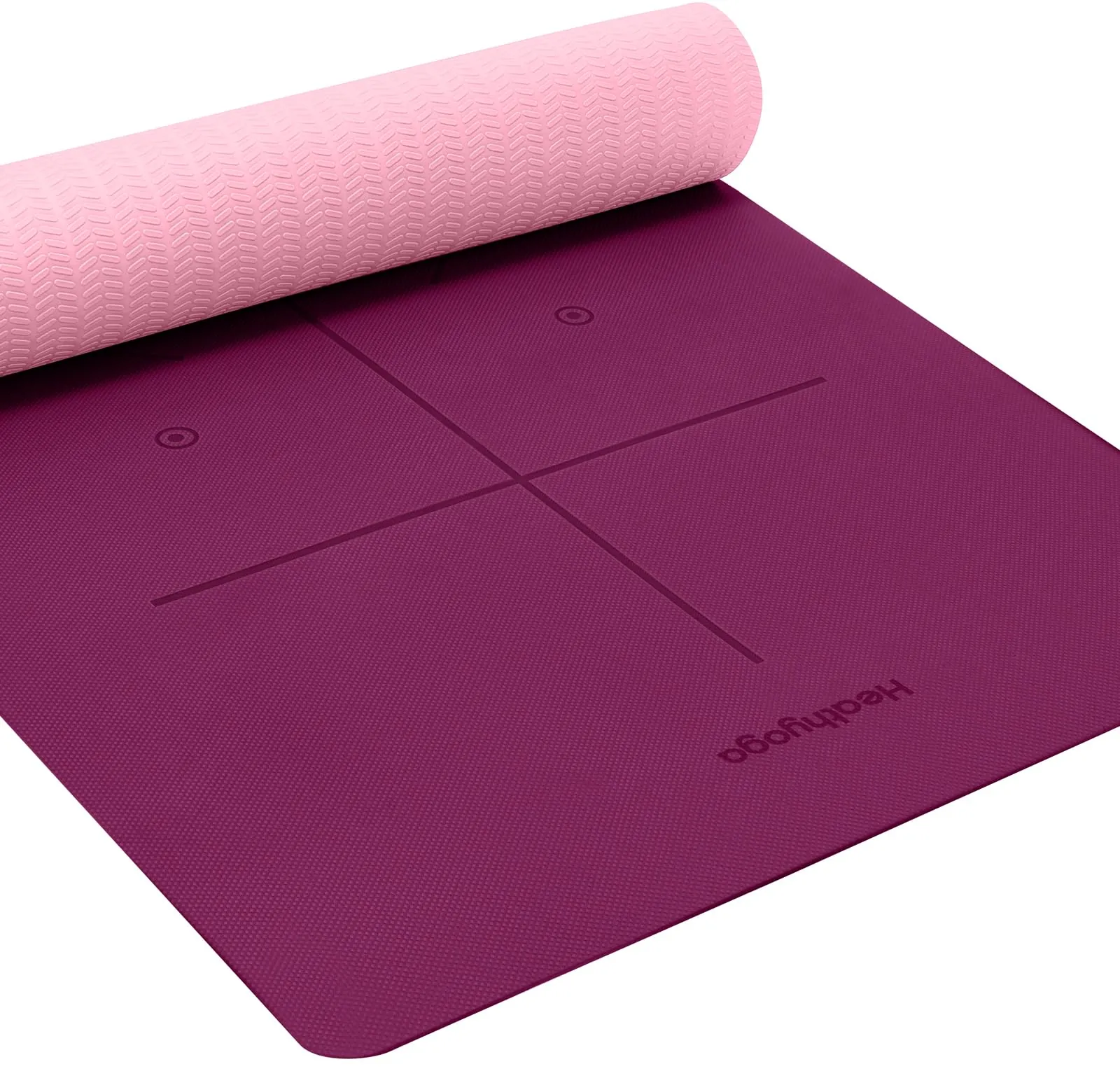 Heathyoga Yoga Mat Review: TPE Pilates Exercise Mat image 8