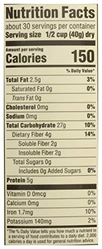 365 Organic Old-Fashioned Rolled Oats Review image 7