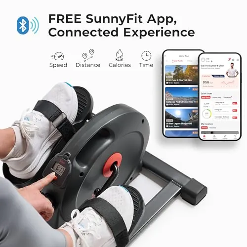 Sunny Health & Fitness Under Desk Elliptical Review image 3