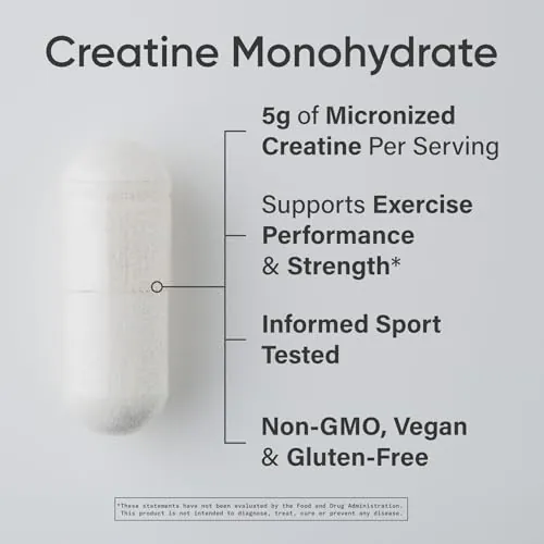 Sports Research Creatine Monohydrate Capsules Review image 2