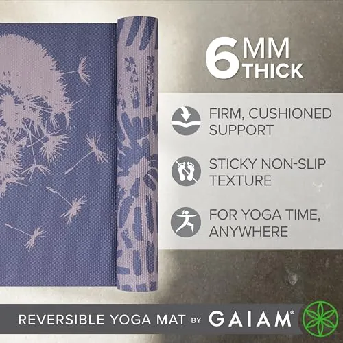 Gaiam Yoga Mat Review: 6mm Reversible Yoga Mat Analysis image 3