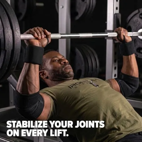 Iron Bull Strength Wrist Wraps Review: 18in Lifting Support image 3