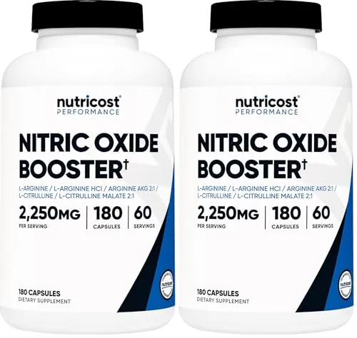 Nutricost Nitric Oxide Booster Review: Capsule Pump Supplement