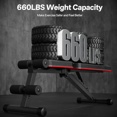 PASYOU Adjustable Weight Bench Review: Foldable Home Bench image 2