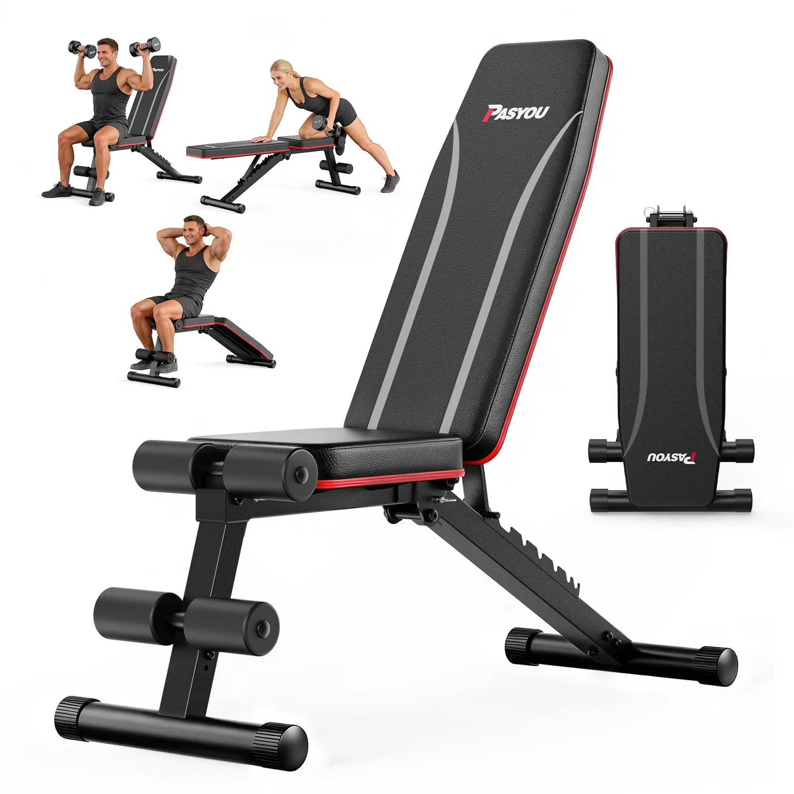 PASYOU Adjustable Weight Bench Review: Foldable Home Bench image 8
