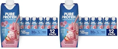 Pure Protein Strawberry Protein Shake Review