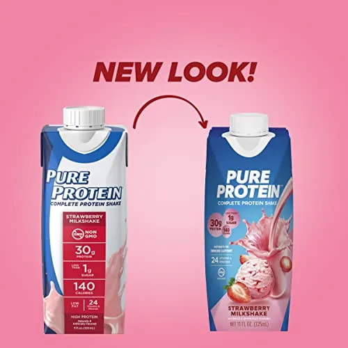 Pure Protein Strawberry Protein Shake Review image 3